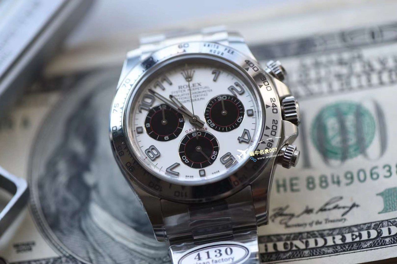 Clean Factory  Rolex 宇宙计时 Ditongna 白金4130 Movement  Watches  / R797
