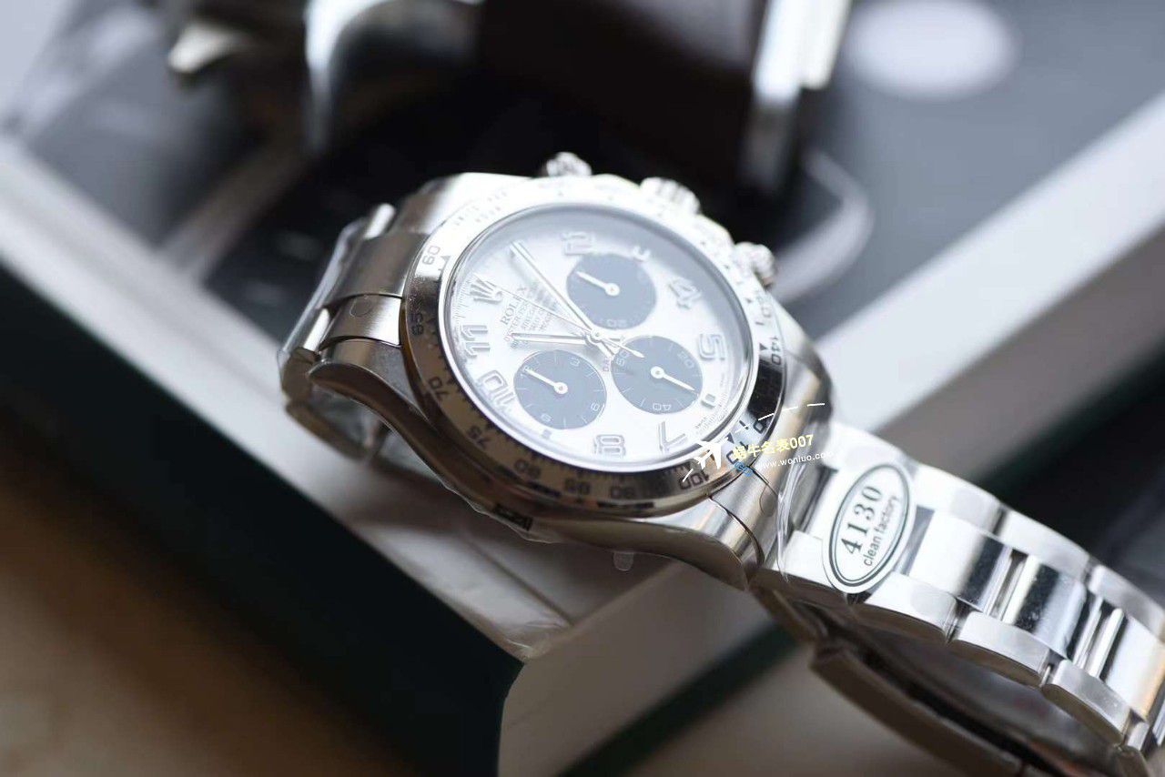 Clean Factory  Rolex 宇宙计时 Ditongna 白金4130 Movement  Watches  / R797