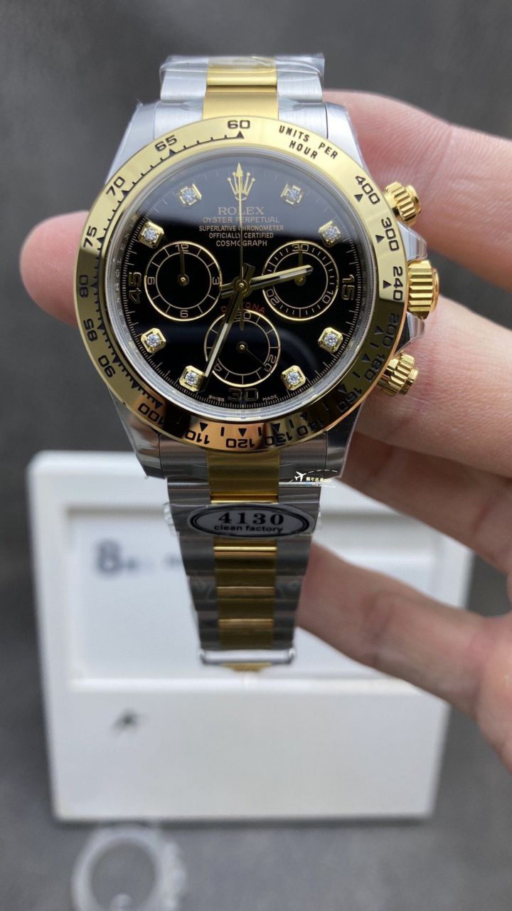  Video analysis Clean/C Factory  Rolex  Cosmograph Daytona  Ditongna  top  Replica Copy 系列m116515ln-0057 wrist watches  / R782
