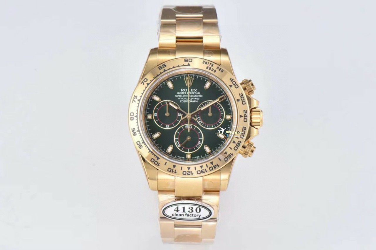 Clean Factory  Rolex 宇宙计时 Ditongna 白金4130 Movement  Watches  / R797