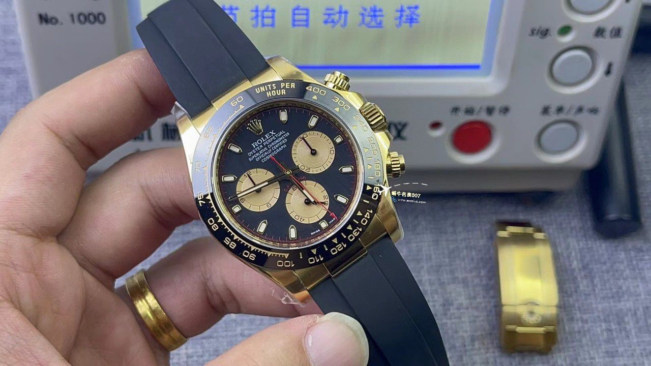 Clean Factory  Rolex 宇宙计时 Ditongna 白金4130 Movement  Watches  / R797