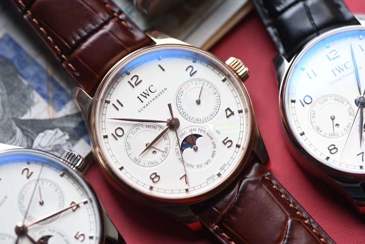 【 Video analysis 】TW IWC IWC 表葡萄牙万年历IW344203，IW344202 High quality  Replica Watches  / WG616