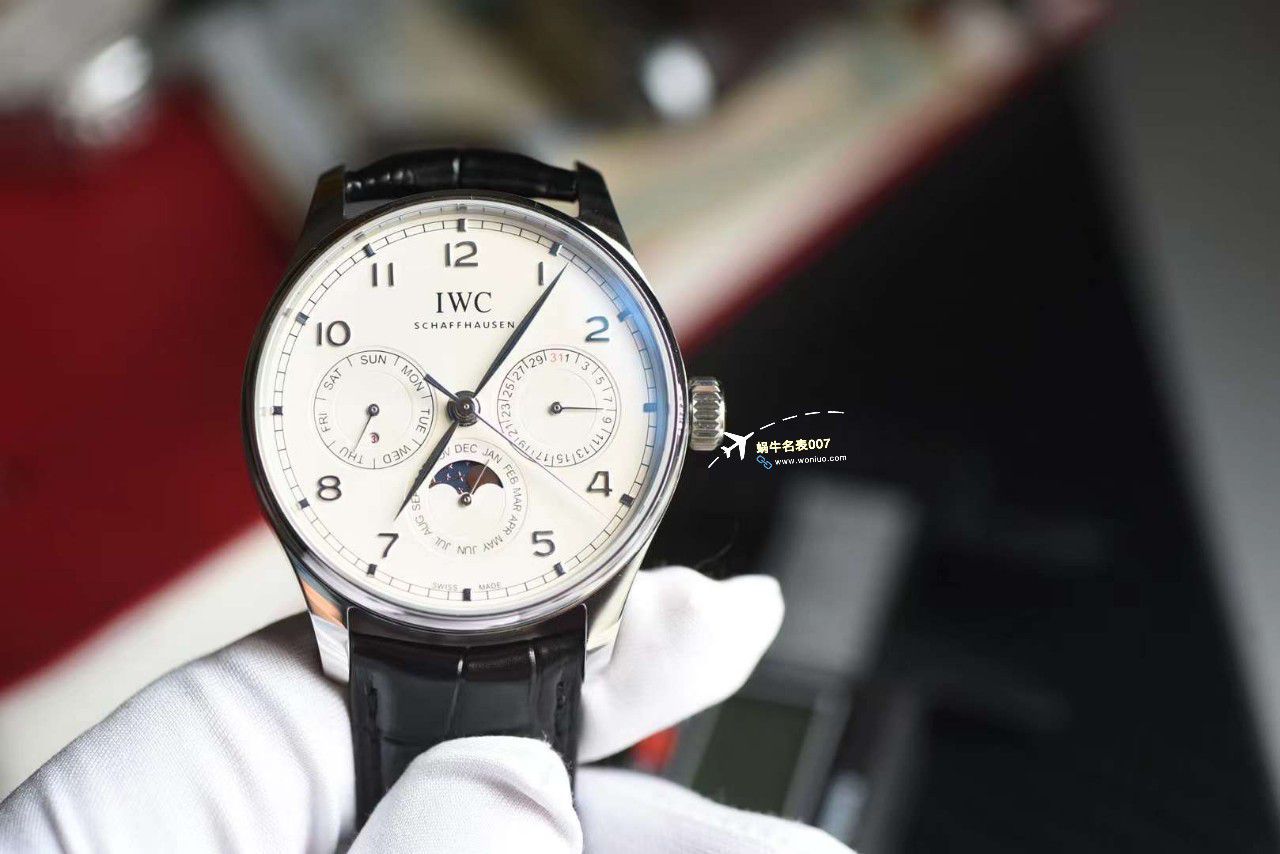 【 Video analysis 】TW IWC IWC 表葡萄牙万年历IW344203，IW344202 High quality  Replica Watches  / WG616
