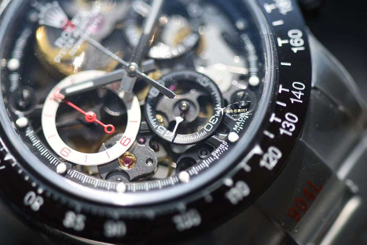 【 Video analysis 】 Rolex  Ditongna F1车手限定特别版镂空 copy customized  Watches  / R800