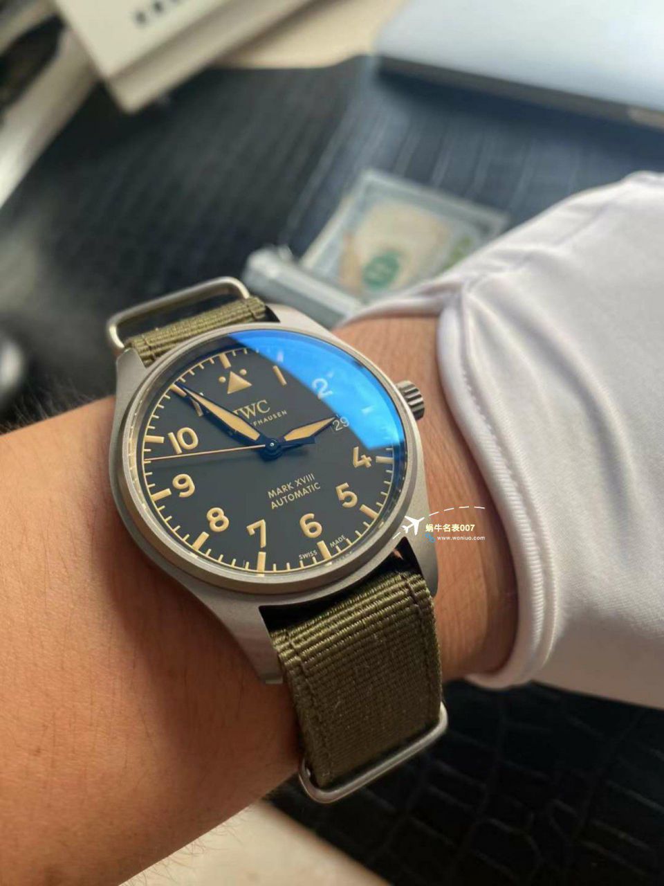 V7 Factory  IWC 飞行员 MARK XVII 钛壳 Perfect  High quality  Replica Watches IW327006 wrist watches  / WG607