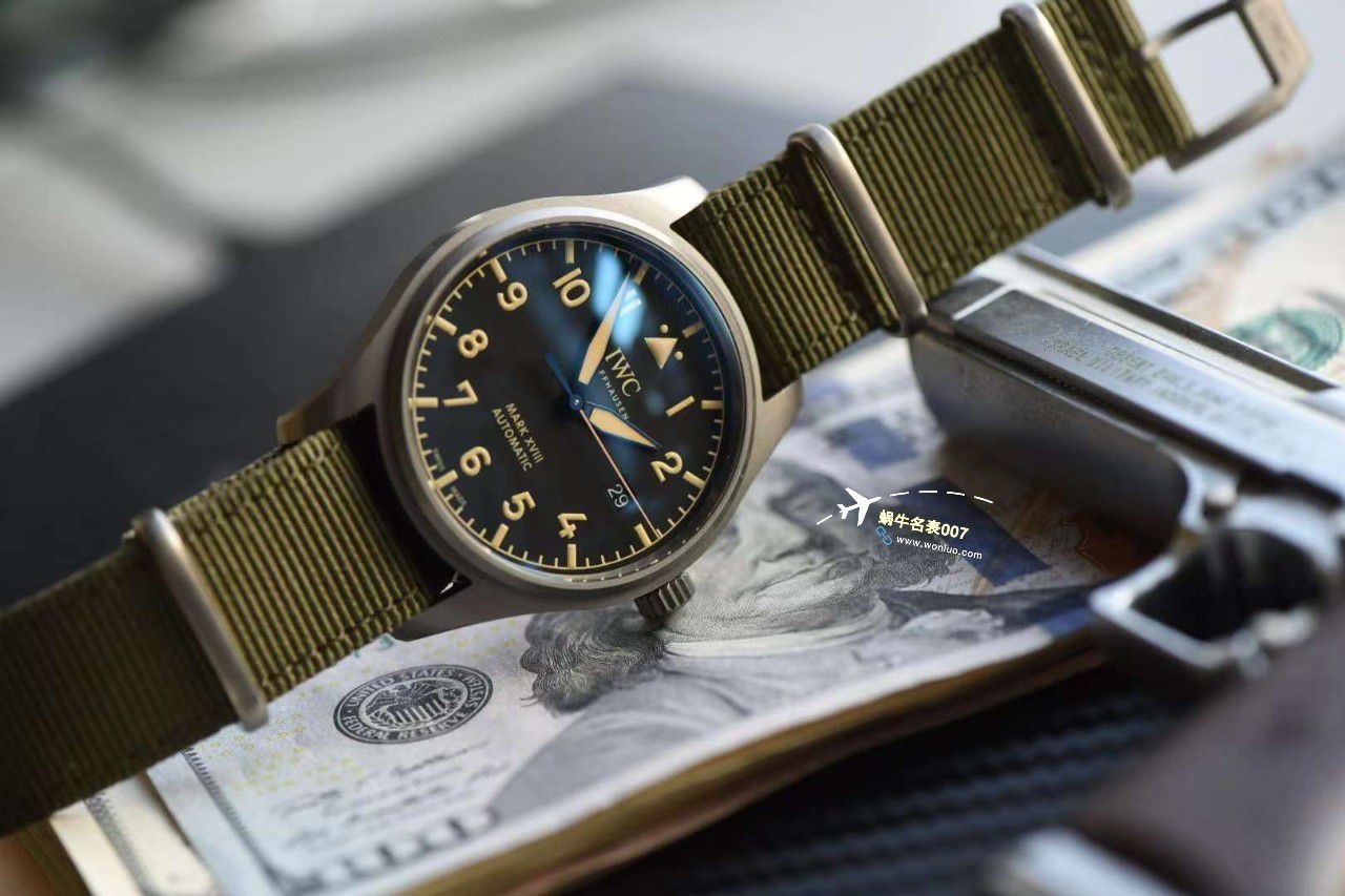 【 Video analysis 】V7 Factory  IWC 钛 MARK XVII IW327006 搭配nota watchband   High quality   Replica Watches  / WG619