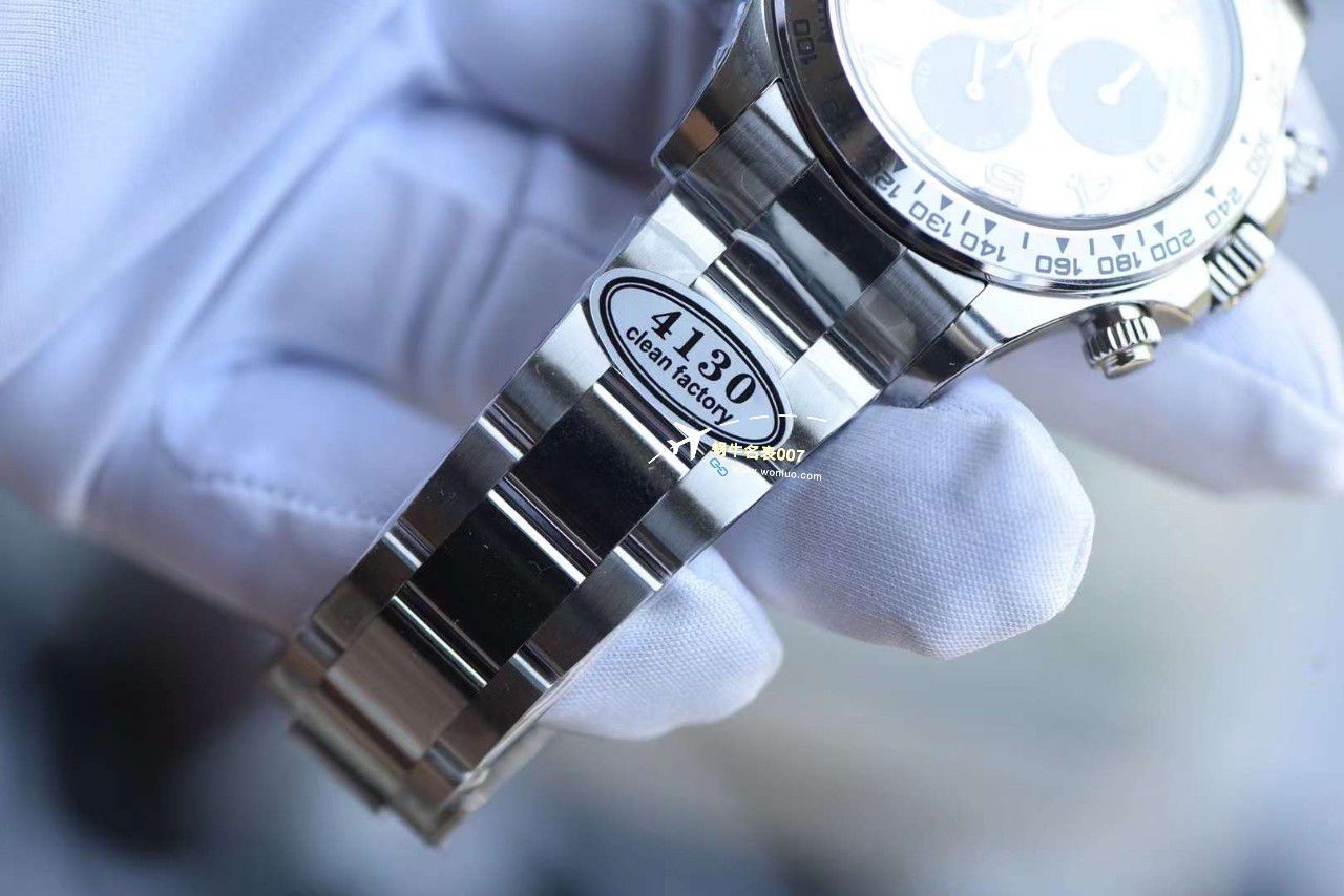 Clean Factory  Rolex 宇宙计时 Ditongna 白金4130 Movement  Watches  / R797