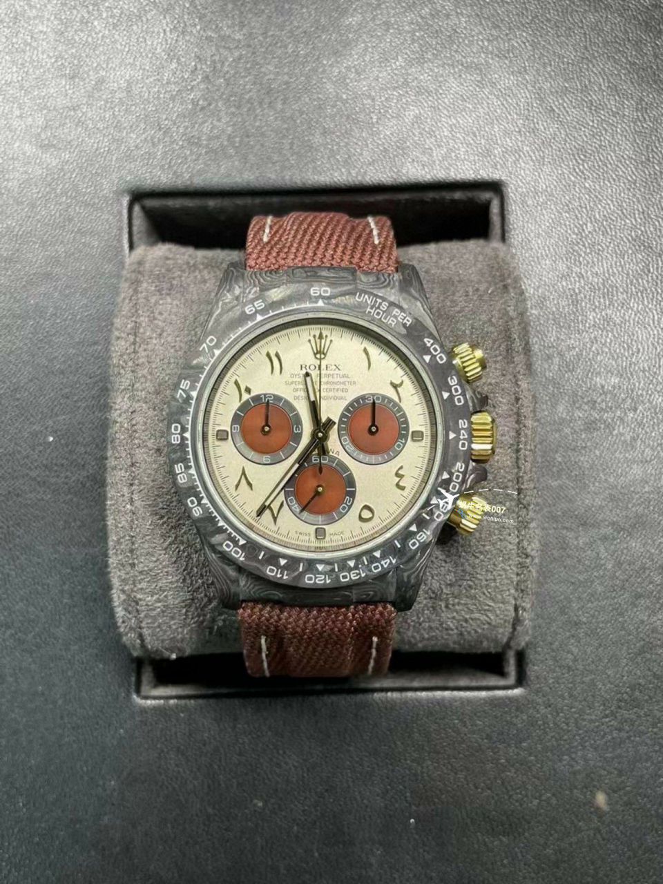  Video analysis N Factory 4130超级 carbon fiber  Ditongna DIW团队 copy customized  Rolex  Ditongna  wrist watches  / R726