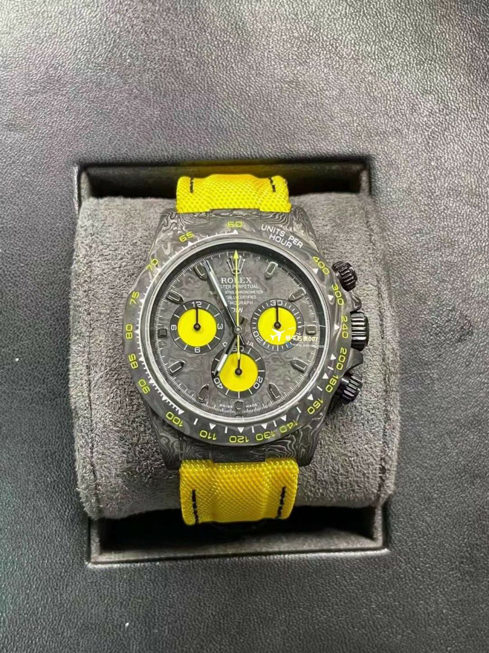 独家 Video analysis N Factory 超级 carbon fiber 4130 Ditongna  Perfect  Replica diw团队 copy customized 版 Ditongna  wrist watches  / R727