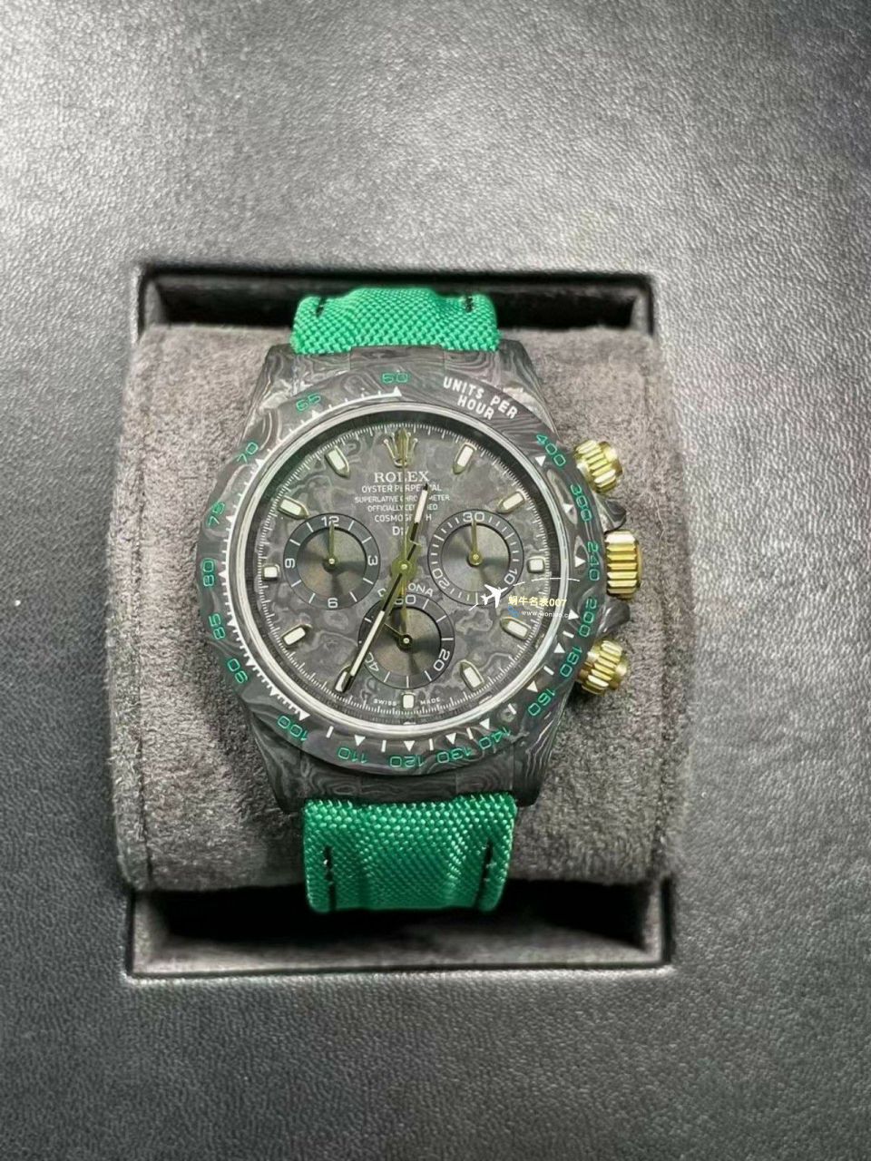 独家 Video analysis N Factory 超级 carbon fiber 4130 Ditongna  Perfect  Replica diw团队 copy customized 版 Ditongna  wrist watches  / R727