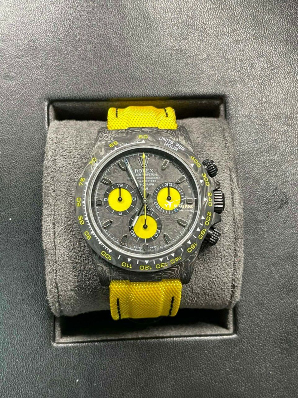独家 Video analysis N Factory 超级 carbon fiber 4130 Ditongna  Perfect  Replica diw团队 copy customized 版 Ditongna  wrist watches  / R727