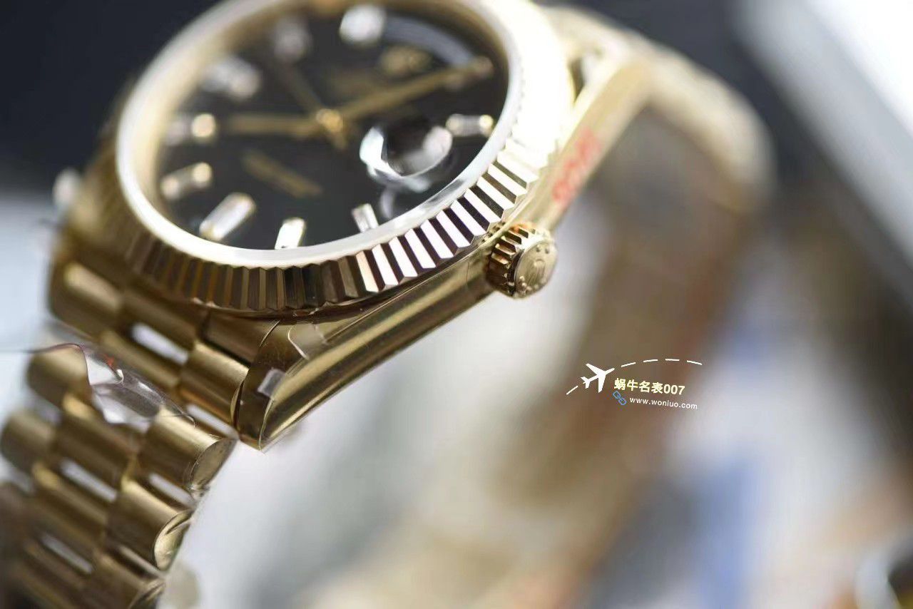 【 Video analysis 】GM Factory 黑冰糖 Adding weight 版 Rolex  Day-Date 型m228238-0004 Perfect  Replica Copy  Watches  / R806