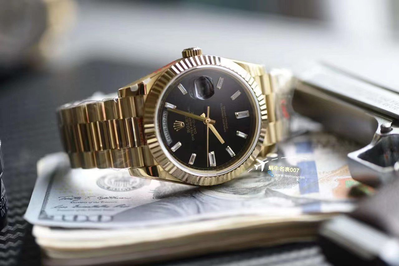 【 Video analysis 】GM Factory 黑冰糖 Adding weight 版 Rolex  Day-Date 型m228238-0004 Perfect  Replica Copy  Watches  / R806