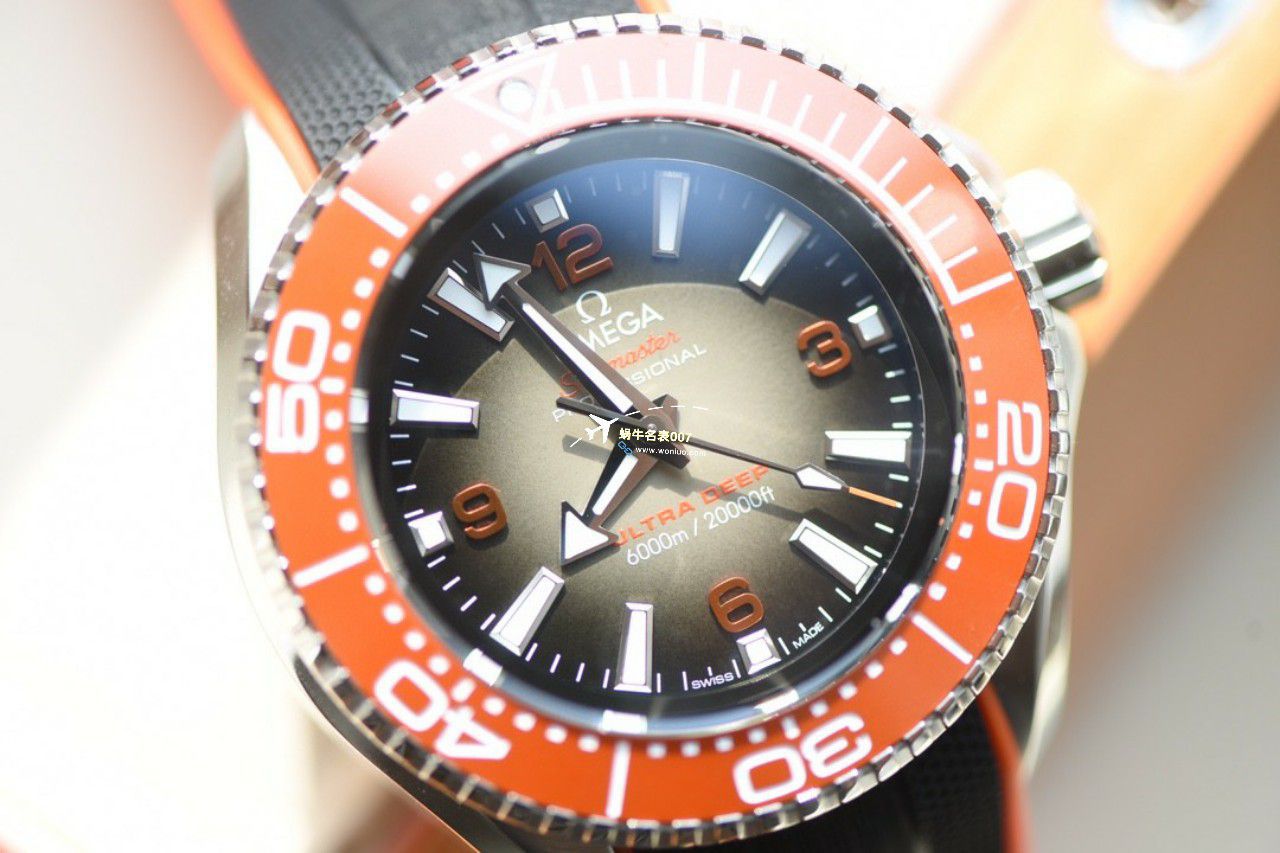 【 Video analysis 】原单品质OMEGA Seamaster 海王6000米215.30.46.21.06.001，215.30.46.21.03.001 wrist watches  / M787