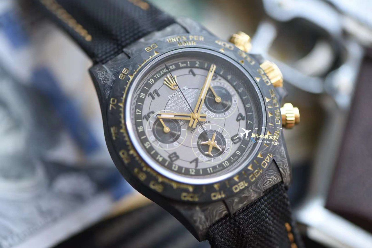 【 Video analysis 】 Perfect  top  Replica Copy  Watches Diw顶配 carbon fiber  Ditongna  / R808