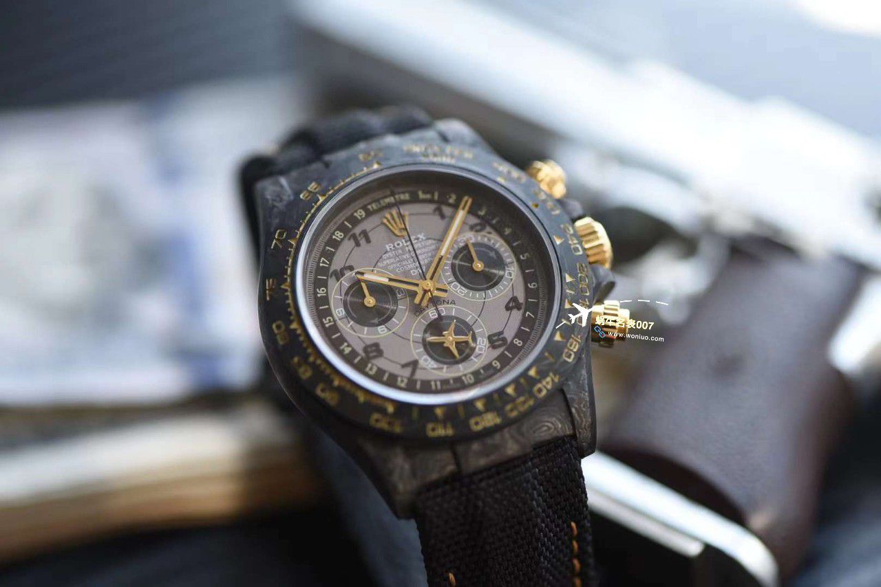 【 Video analysis 】 Perfect  top  Replica Copy  Watches Diw顶配 carbon fiber  Ditongna  / R808