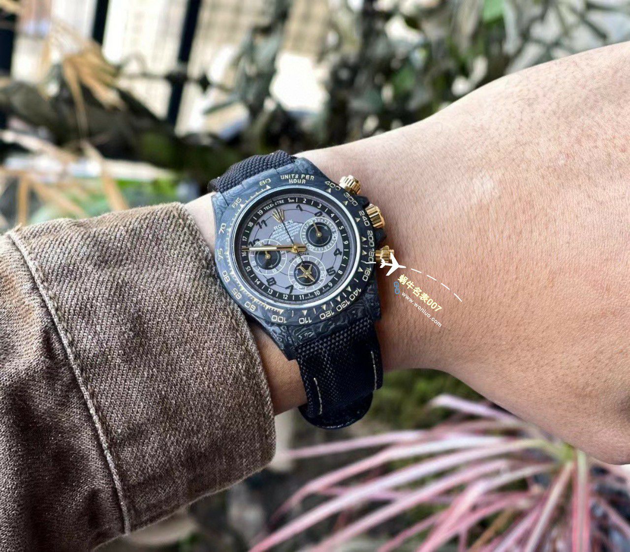 【 Video analysis 】 Perfect  top  Replica Copy  Watches Diw顶配 carbon fiber  Ditongna  / R808
