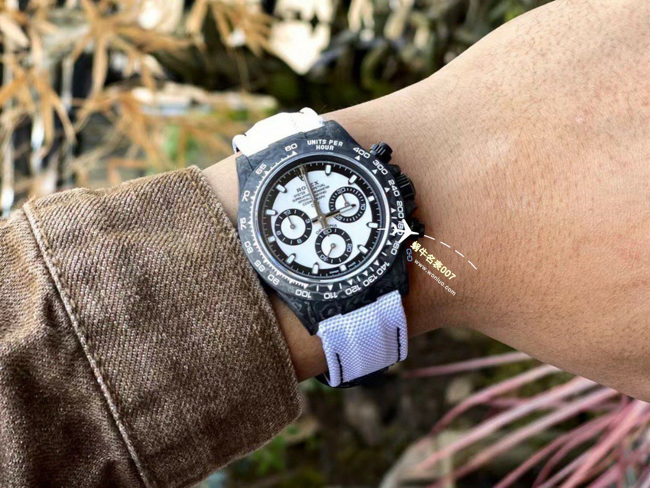 【 Video analysis 】 Perfect  top  Replica Copy  Watches Diw顶配 carbon fiber  Ditongna  / R808