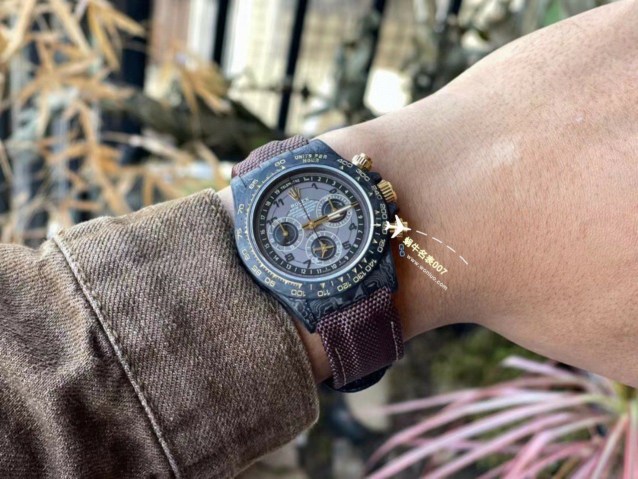 【 Video analysis 】 Perfect  top  Replica Copy  Watches Diw顶配 carbon fiber  Ditongna  / R808