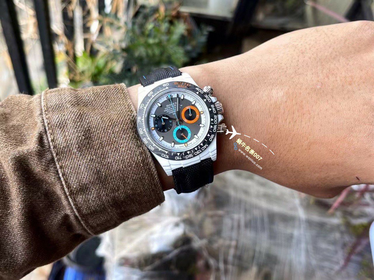 【 Video analysis 】 Perfect  top  Replica Copy  Watches Diw顶配 carbon fiber  Ditongna  / R808