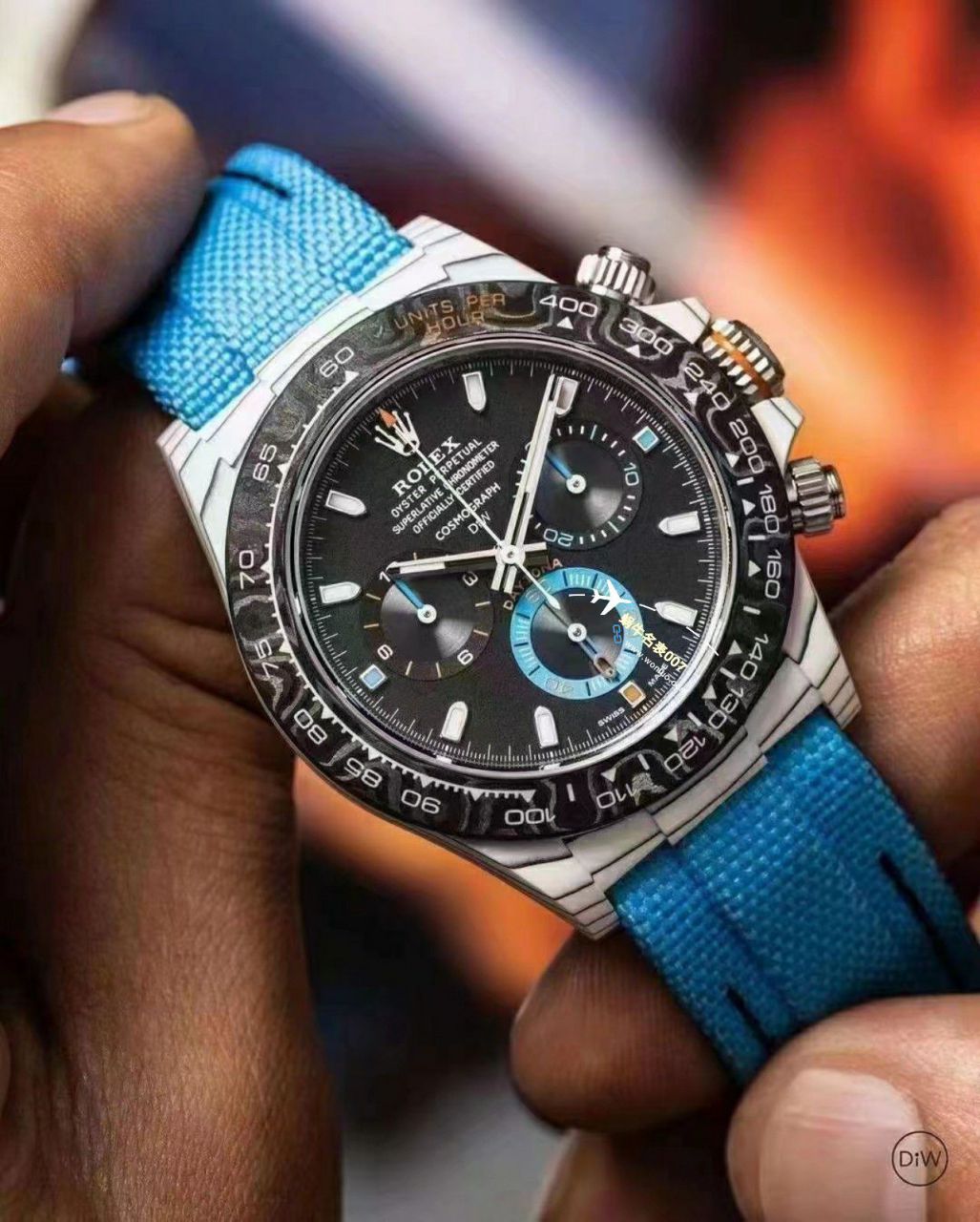 【 Video analysis 】 Perfect  top  Replica Copy  Watches Diw顶配 carbon fiber  Ditongna  / R808