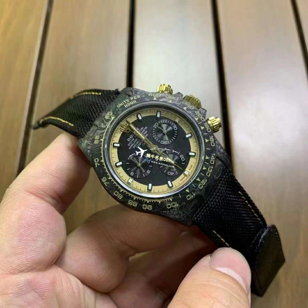 【 Video analysis 】 Perfect  top  Replica Copy  Watches Diw顶配 carbon fiber  Ditongna  / R808