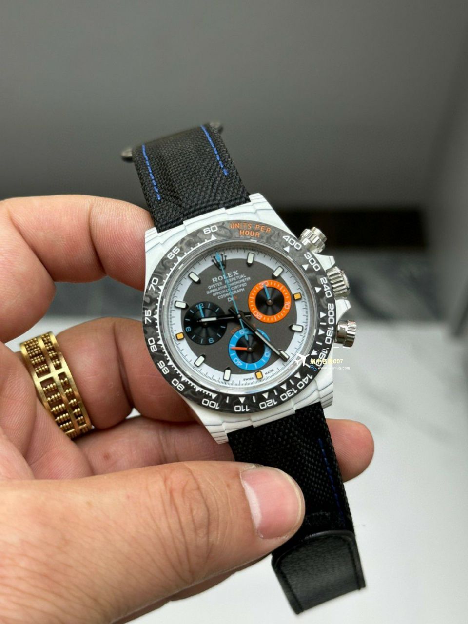 【 Video analysis 】 Perfect  top  Replica Copy  Watches Diw顶配 carbon fiber  Ditongna  / R808