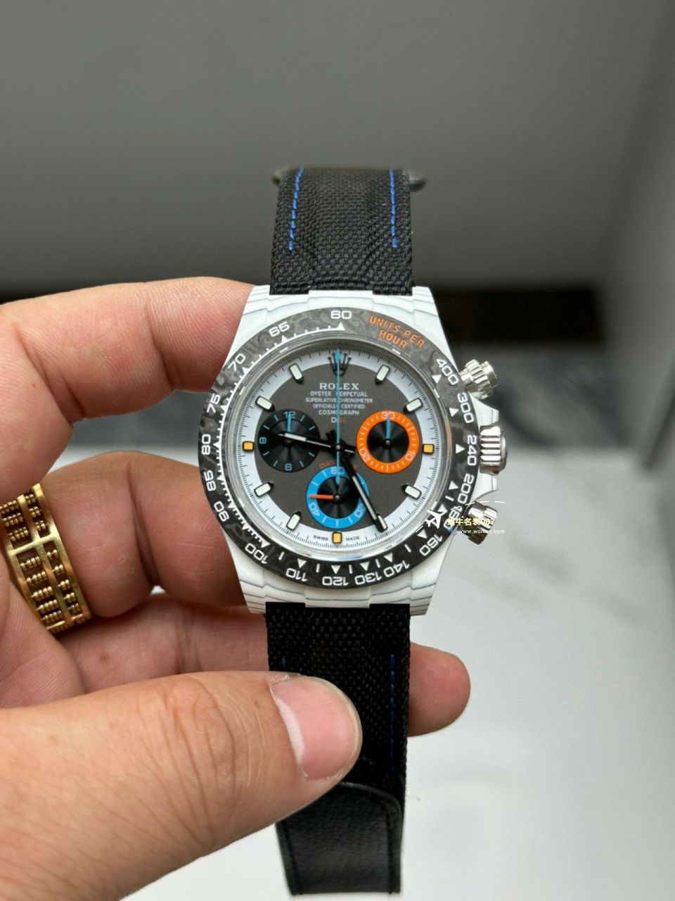 【 Video analysis 】 Perfect  top  Replica Copy  Watches Diw顶配 carbon fiber  Ditongna  / R808