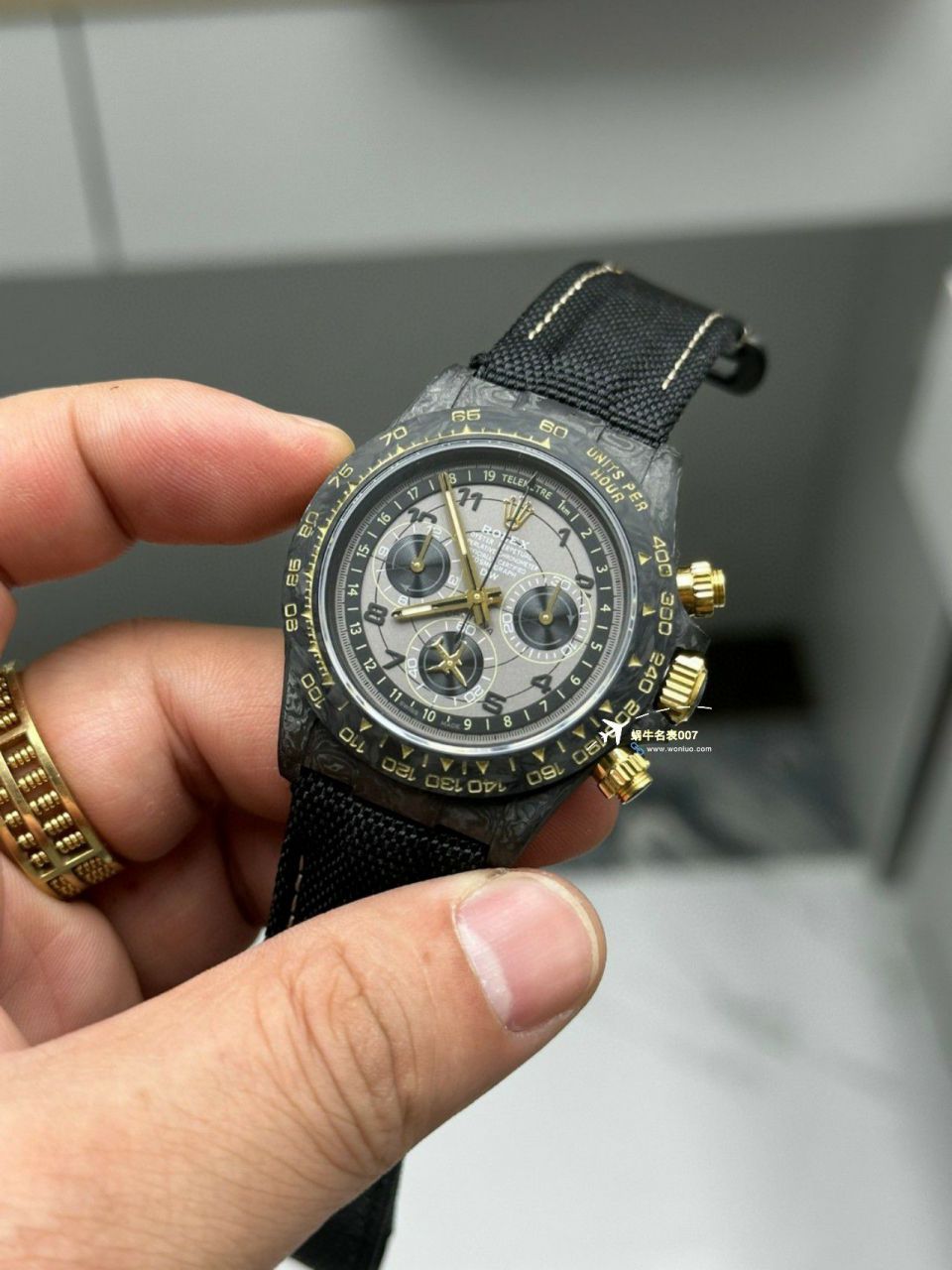 【 Video analysis 】 Perfect  top  Replica Copy  Watches Diw顶配 carbon fiber  Ditongna  / R808
