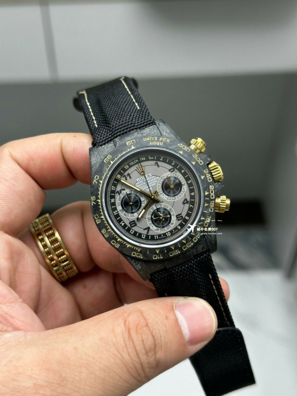 【 Video analysis 】 Perfect  top  Replica Copy  Watches Diw顶配 carbon fiber  Ditongna  / R808