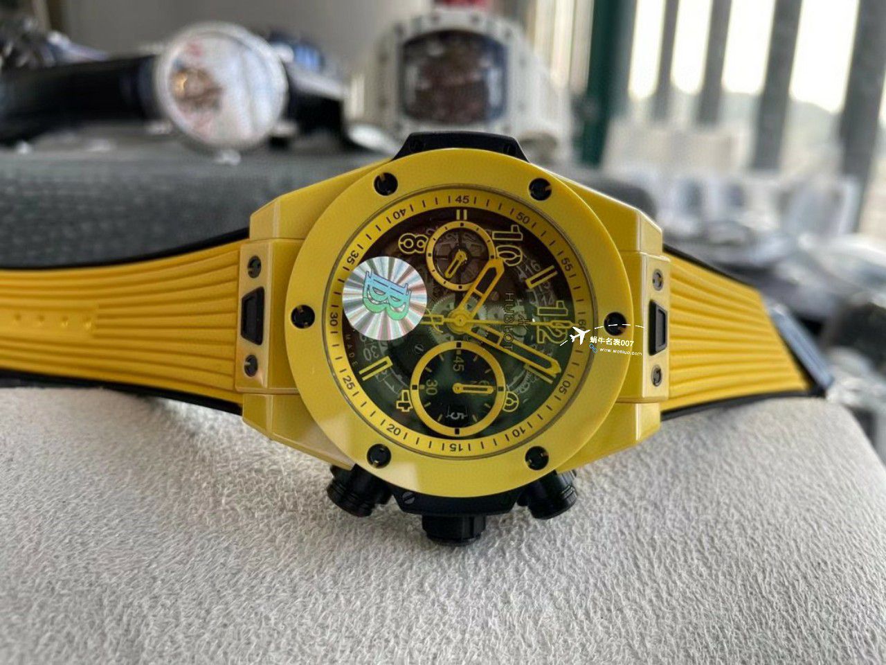【 Video analysis 】BBF、ZF Factory  hublot BIG BANG系列 Replica Watches 441.CF.8513.RX，蒂芙尼蓝441.EX.5120.RX wrist watches  / YB128
