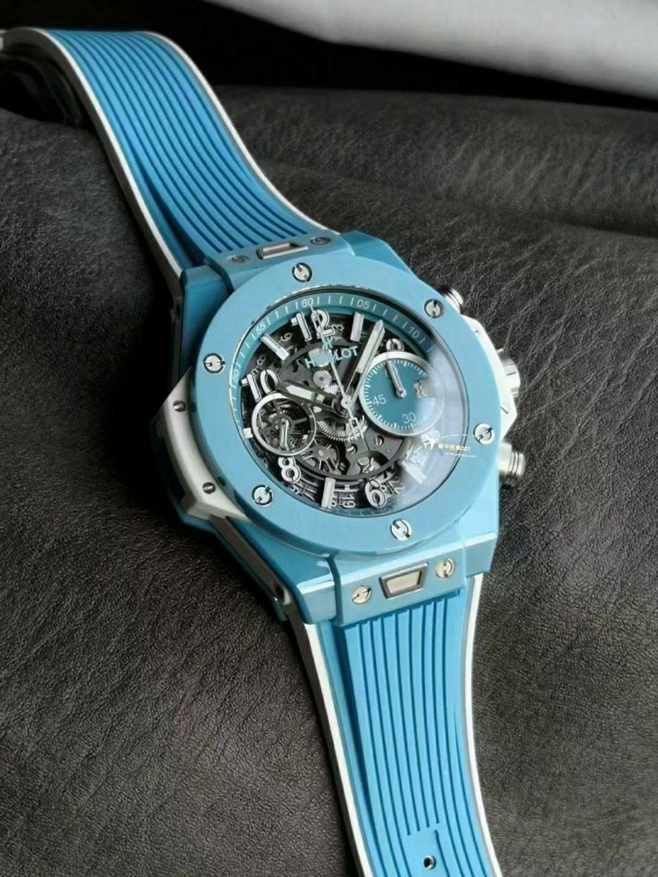 【 Video analysis 】BBF、ZF Factory  hublot BIG BANG系列 Replica Watches 441.CF.8513.RX，蒂芙尼蓝441.EX.5120.RX wrist watches  / YB128