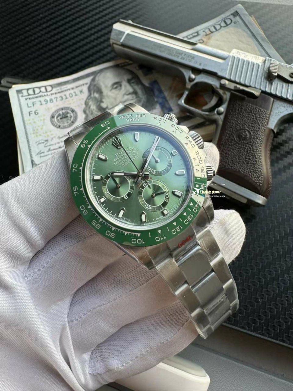 N Factory 超级4130 Rolex  Ditongna 绿面VIP隐藏版 / R809