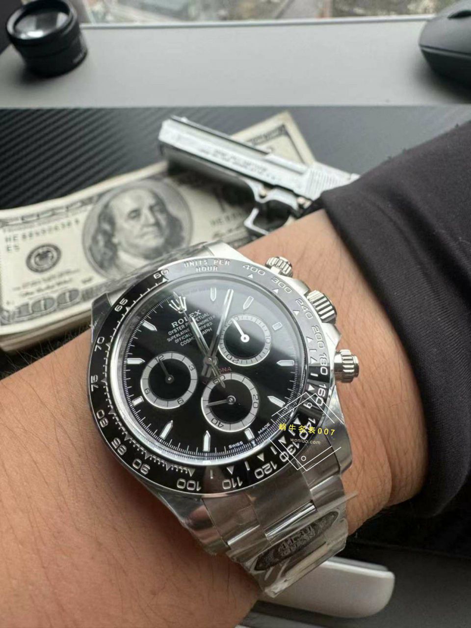 clean Factory  Perfect  Replica Copy 4131 Movement  Rolex  Ditongna m126500ln-0002 wrist watches  / R811