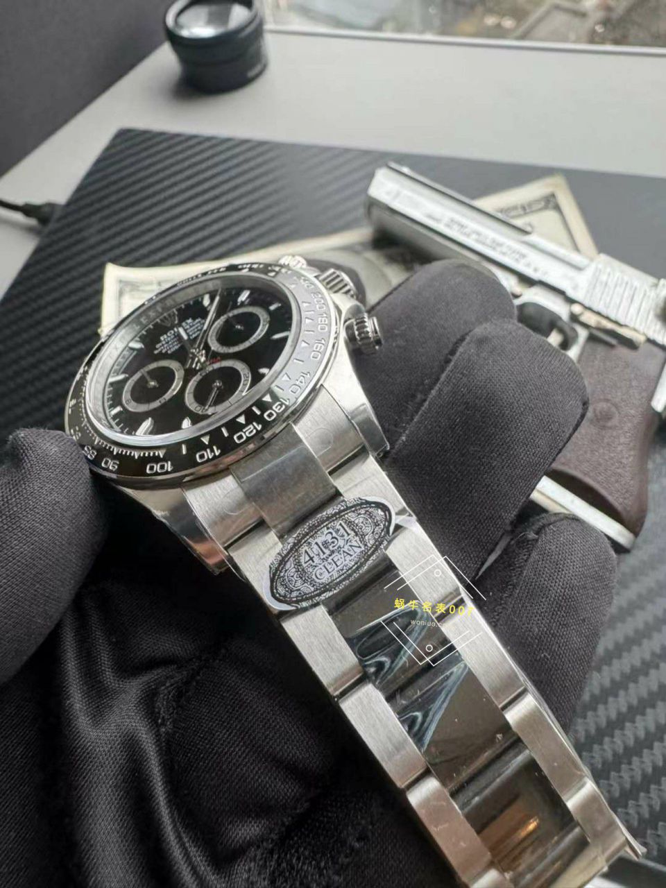 clean Factory  Perfect  Replica Copy 4131 Movement  Rolex  Ditongna m126500ln-0002 wrist watches  / R811