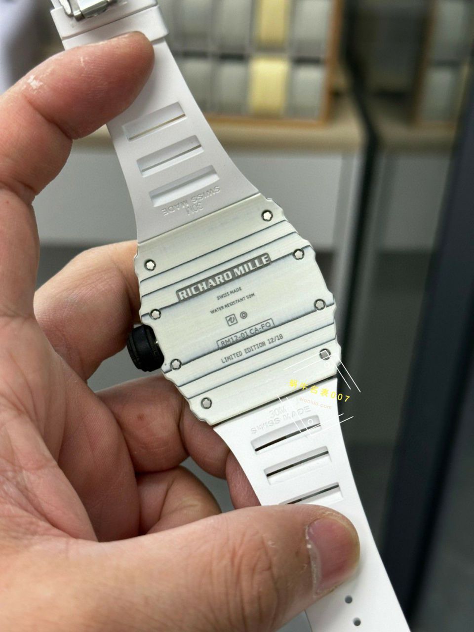 VVS新品 RICHARD MILLE 米尔 High quality 1比1 Replica Watches RM12-01 NTPT Tourbillon  wrist watches  / VVSRM1201