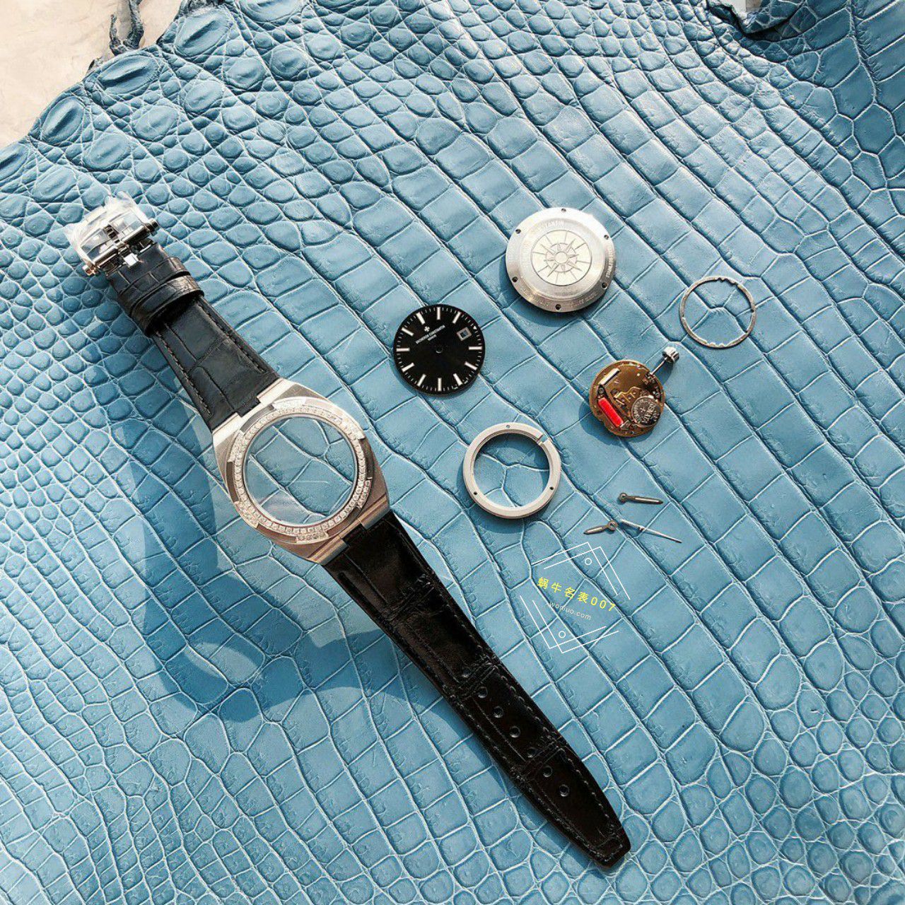  TOP 真钻女表Vacheron Constantin   Overseas 系列1225V/000R-B592，1225V/200A-B590 wrist watches  / JS261