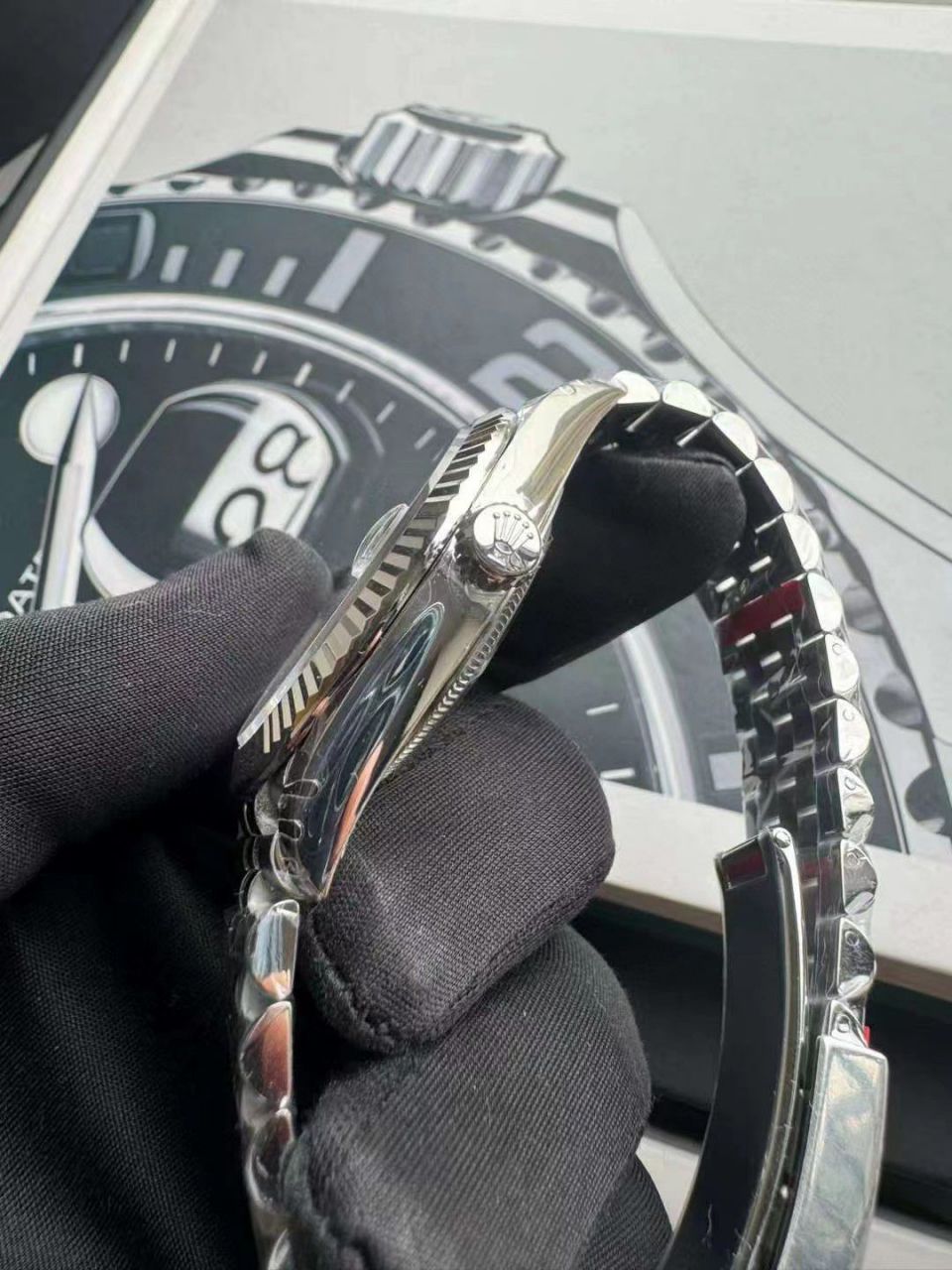 【 Video analysis 】VS top  Replica Watches  Rolex   Datejust 41MM Replica m126334-0028 wrist watches (薄荷绿) / R828