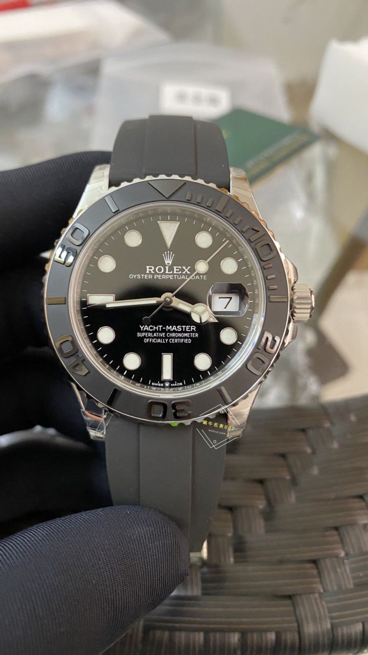  Video analysis VS Factory  Adding weight 版 Rolex 42 Yacht-Master m226659-0002 top  Replica Copy  Watches  / R833