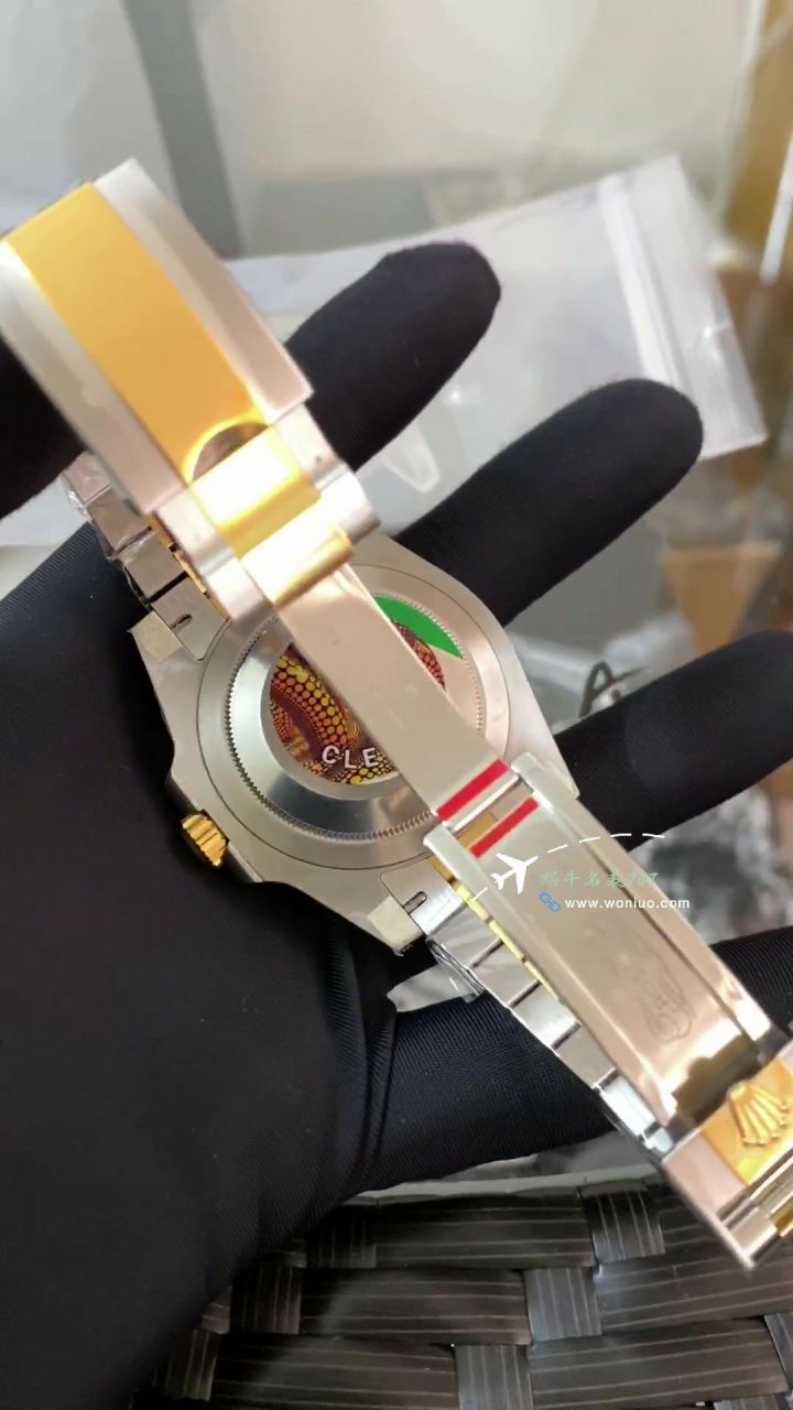 clean Rolex  Perfect  Replica Copy  Watches  GMT MASTER 皮蛋圈m126713grnr-0001 wrist watches  / R838
