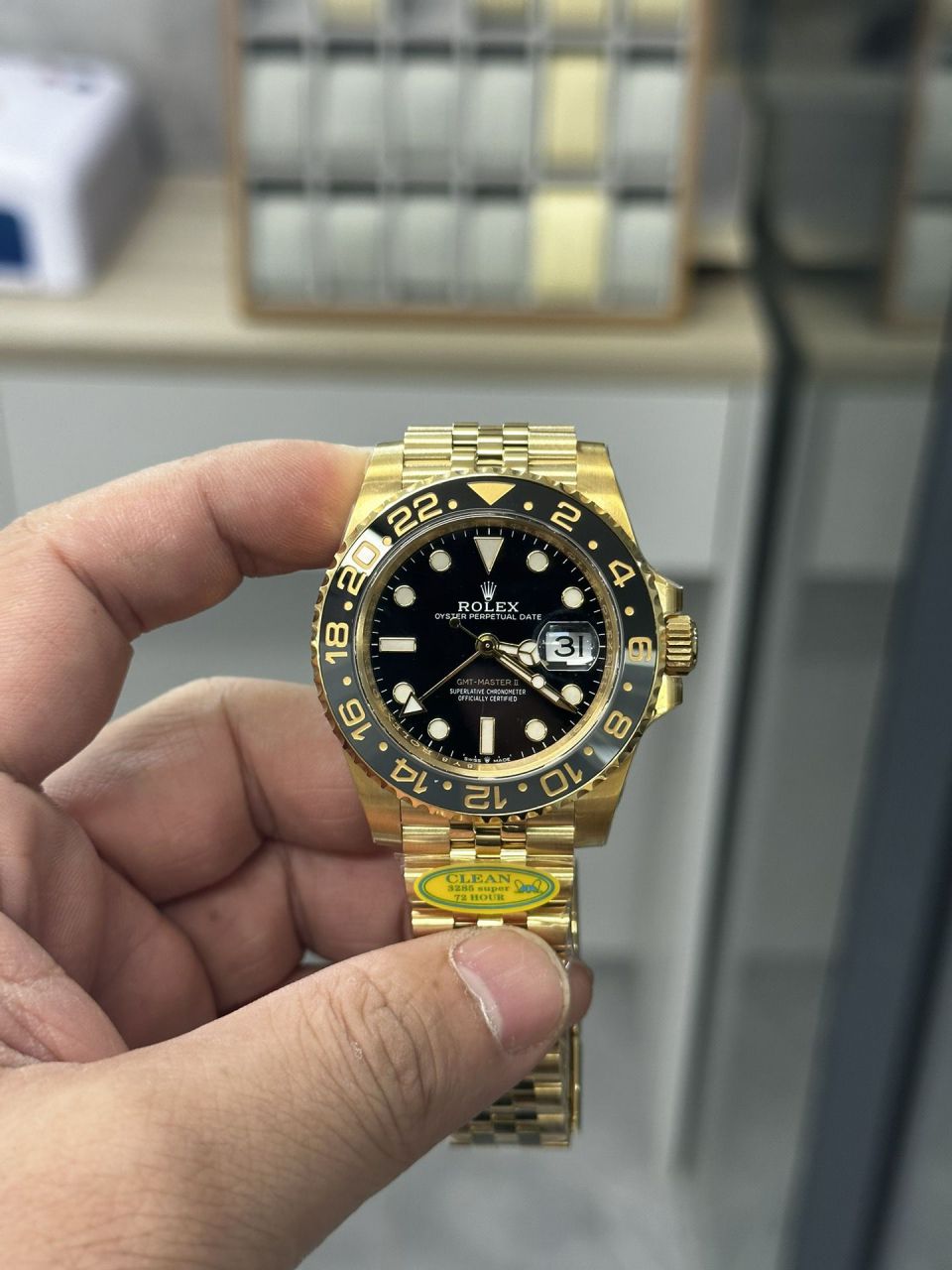 clean Rolex  Perfect  Replica Copy  Watches  GMT MASTER 皮蛋圈m126713grnr-0001 wrist watches  / R838