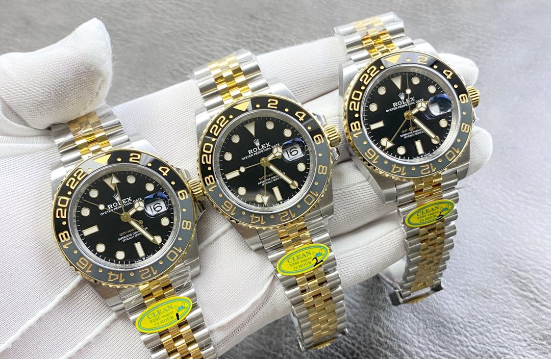 clean Rolex  Perfect  Replica Copy  Watches  GMT MASTER 皮蛋圈m126713grnr-0001 wrist watches  / R838