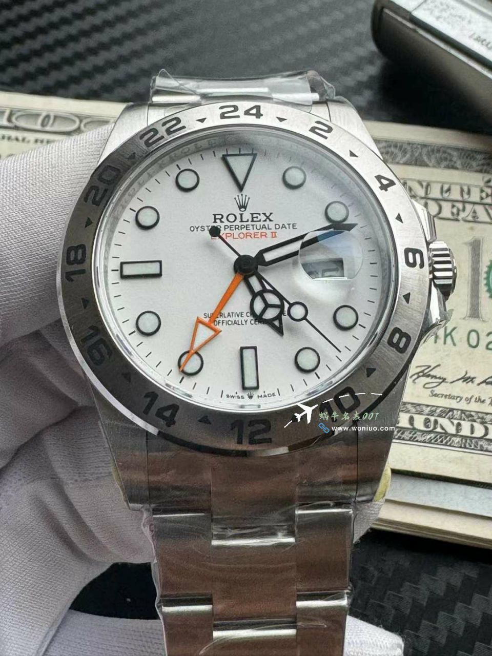  Video analysis  Rolex 探险家二代大白M226570-0001 top  Replica Copy  wrist watches  / R839