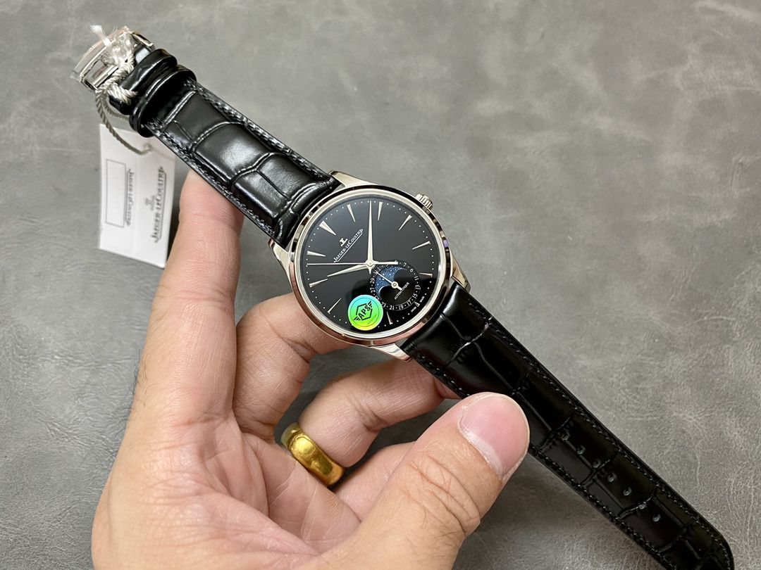 APS High quality  Replica Copy  Jaeger-LeCoultre 大师 Jaeger-LeCoultre 月相新品1368471 Watches  / JJ198