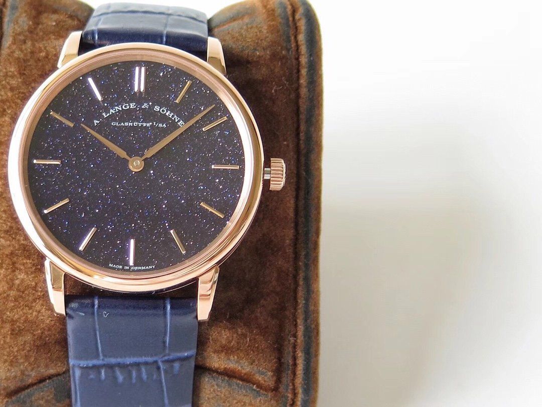  Video analysis SV Factory  Perfect  Replica 朗格 Replica 萨克森系列星空205.086 wrist watches  / LS019