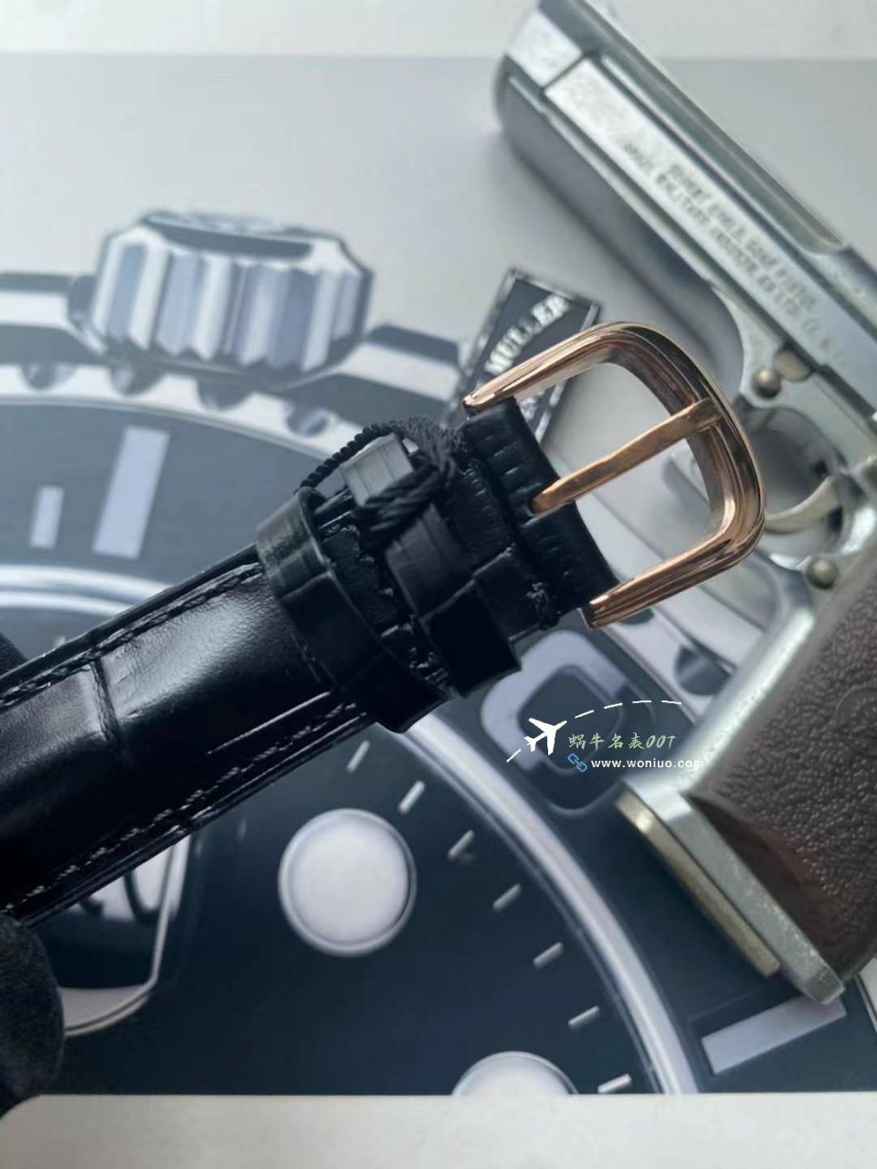  Video analysis 法穆兰CRAZY HOURS 系列8880 CH  top  Replica Copy 乱跳时间玫瑰金 watchcase 黑色时标白盘 wrist watches  / FL082