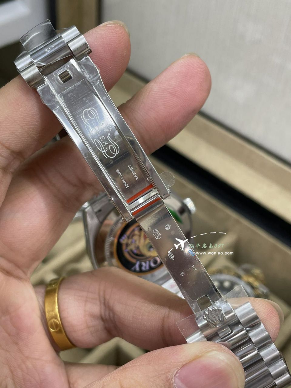QF Rolex DD Day-Date  Adding weight 版本 Replica Copy 罗马烟熏绿m228238-0069，渐变蓝m228236-0024，渐变灰m228235-0055 / R857