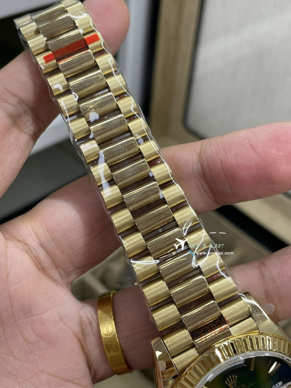QF Rolex DD Day-Date  Adding weight 版本 Replica Copy 罗马烟熏绿m228238-0069，渐变蓝m228236-0024，渐变灰m228235-0055 / R857