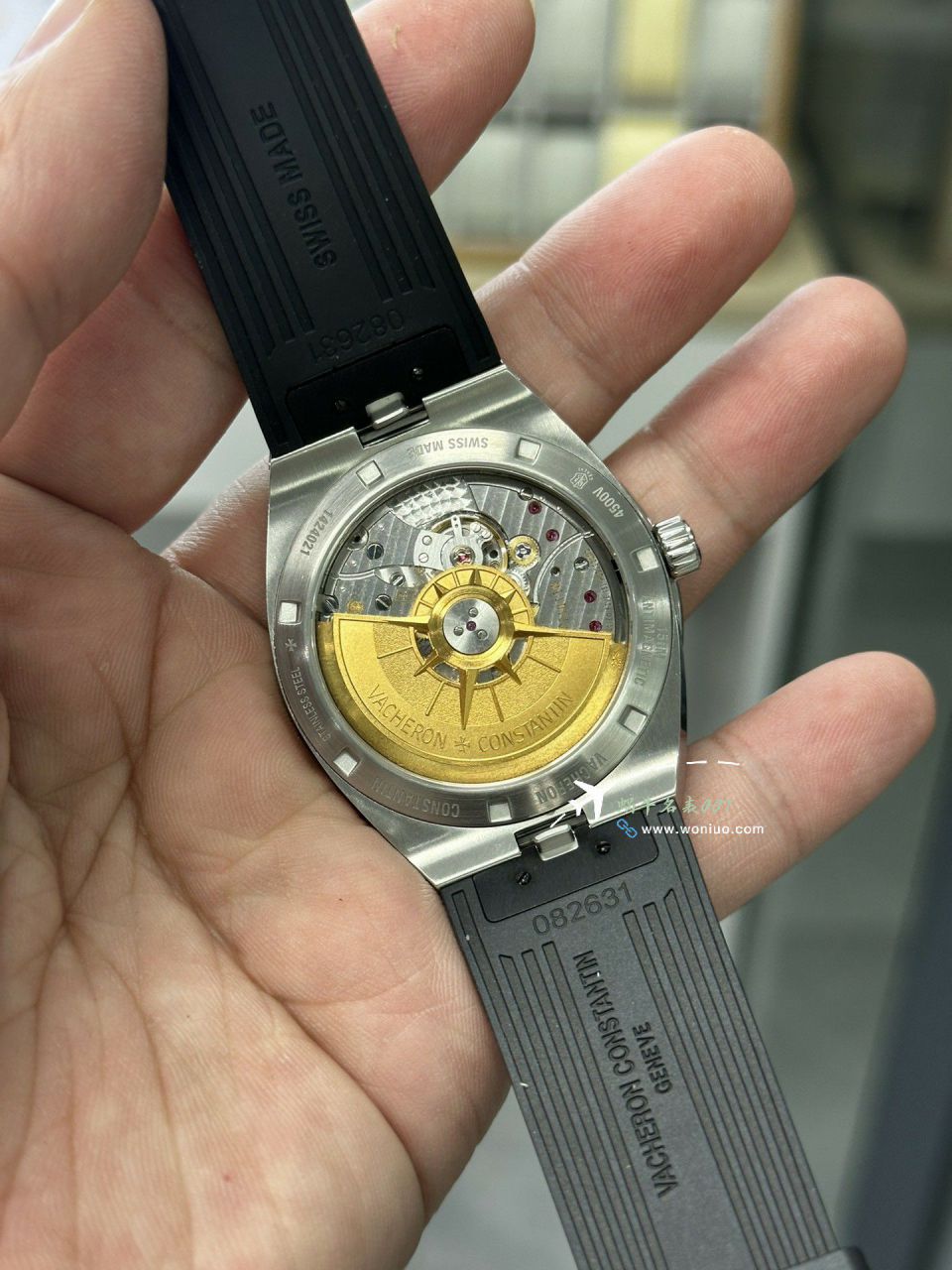 PPF Vacheron Constantin   Overseas 钢王 Replica Copy 4520V/210A-B483 wrist watches  / JS266