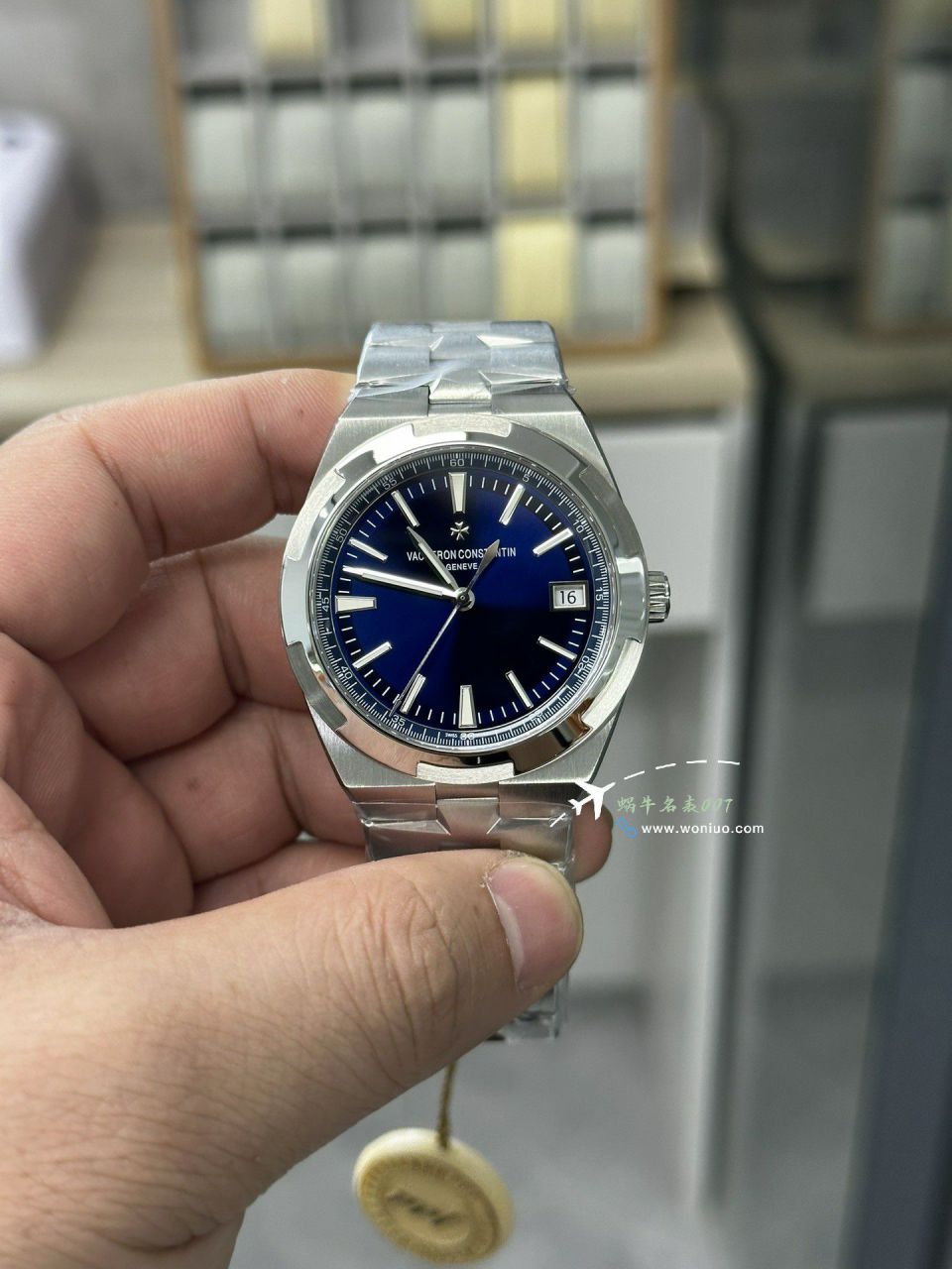 PPF Vacheron Constantin   Overseas 钢王 Replica Copy 4520V/210A-B483 wrist watches  / JS266